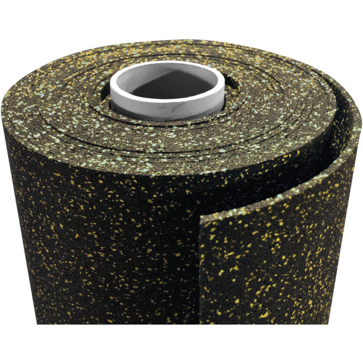 Λαστιχένιο Πάτωμα, Ρολό EPDM, 10x1,2m 8mm Yellow Flecks Beka Rubber