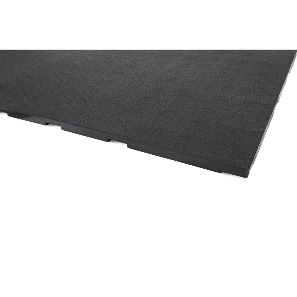 Λαστιχένιο Πάτωμα Original Πλακάκι 100x100cm 15mm Μαύρο Amila 94470