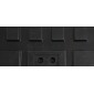 Λαστιχένιο Πάτωμα Original Πλακάκι 100x100cm 15mm Μαύρο Amila 94470