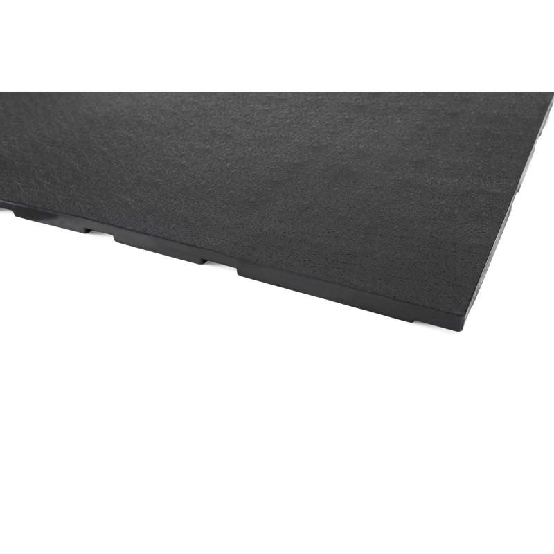 Λαστιχένιο Πάτωμα Original Πλακάκι 100x100cm 15mm Μαύρο Amila 94470