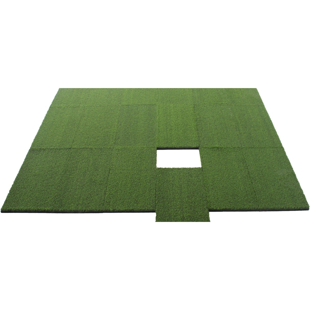 Λαστιχένιο Πάτωμα BeGREEN Active Πλακάκι 48x98cm 15mm Πράσινο Beka Rubber