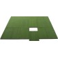 Λαστιχένιο Πάτωμα BeGREEN Active Πλακάκι 48x98cm 15mm Πράσινο Beka Rubber