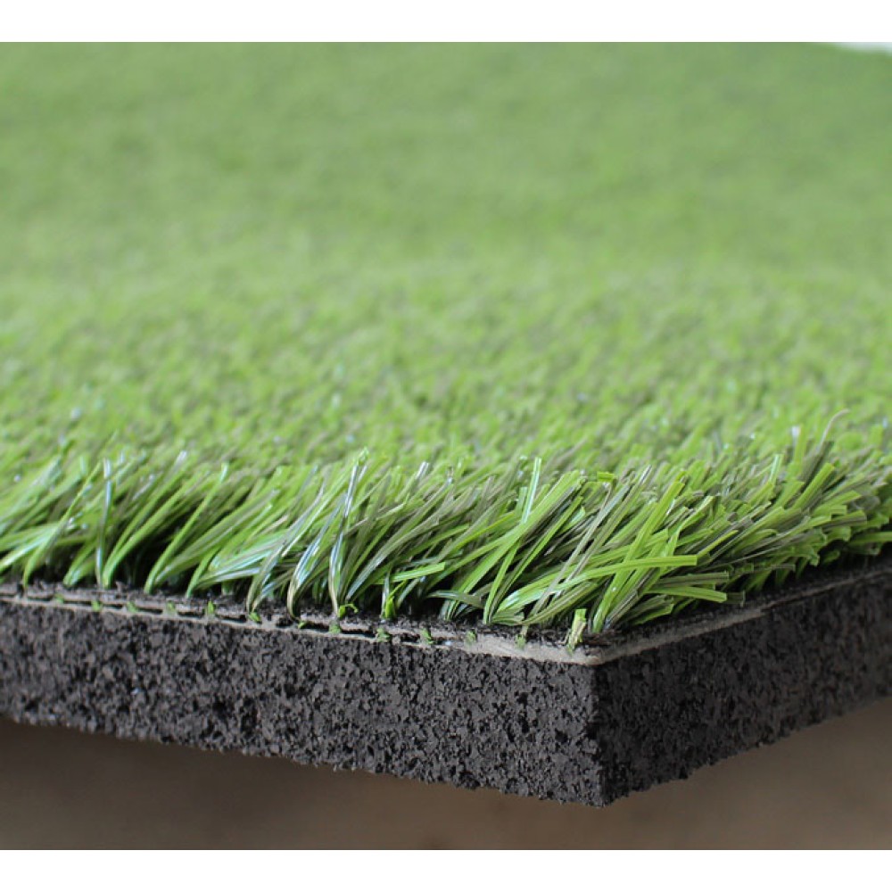 Λαστιχένιο Πάτωμα BeGREEN Active Πλακάκι 48x98cm 15mm Πράσινο Beka Rubber