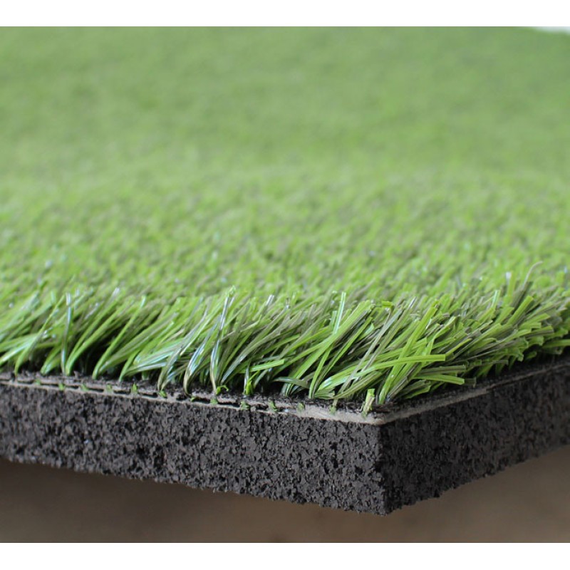 Λαστιχένιο Πάτωμα BeGREEN Active Πλακάκι 48x98cm 15mm Πράσινο Beka Rubber