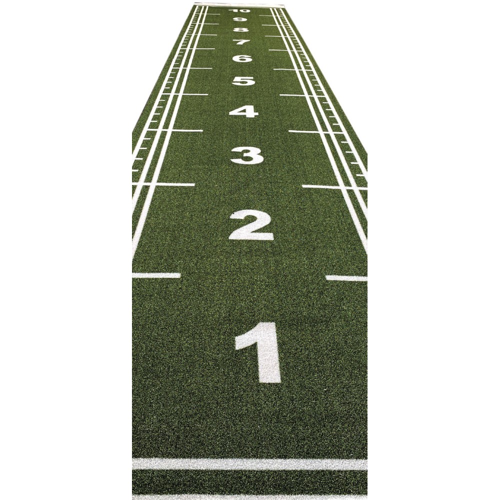Χλοοτάπητας Sprint Track με Αρίθμηση Μήκους 10m Πράσινο Beka Rubber