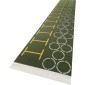 Χλοοτάπητας Sprint Track "Game" με Σχέδια Μήκους 10m Πράσινο Beka Rubber