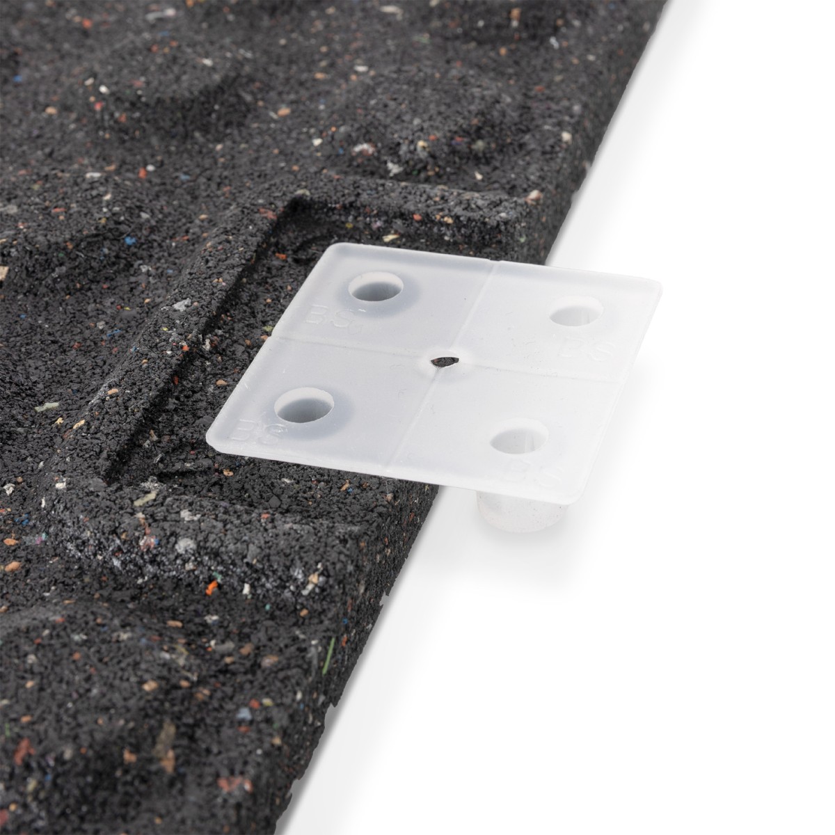 Επαγγελματικό Δάπεδο Γυμναστηρίου SBR|EPDM 50x50x2 cm 30% Amila 94492