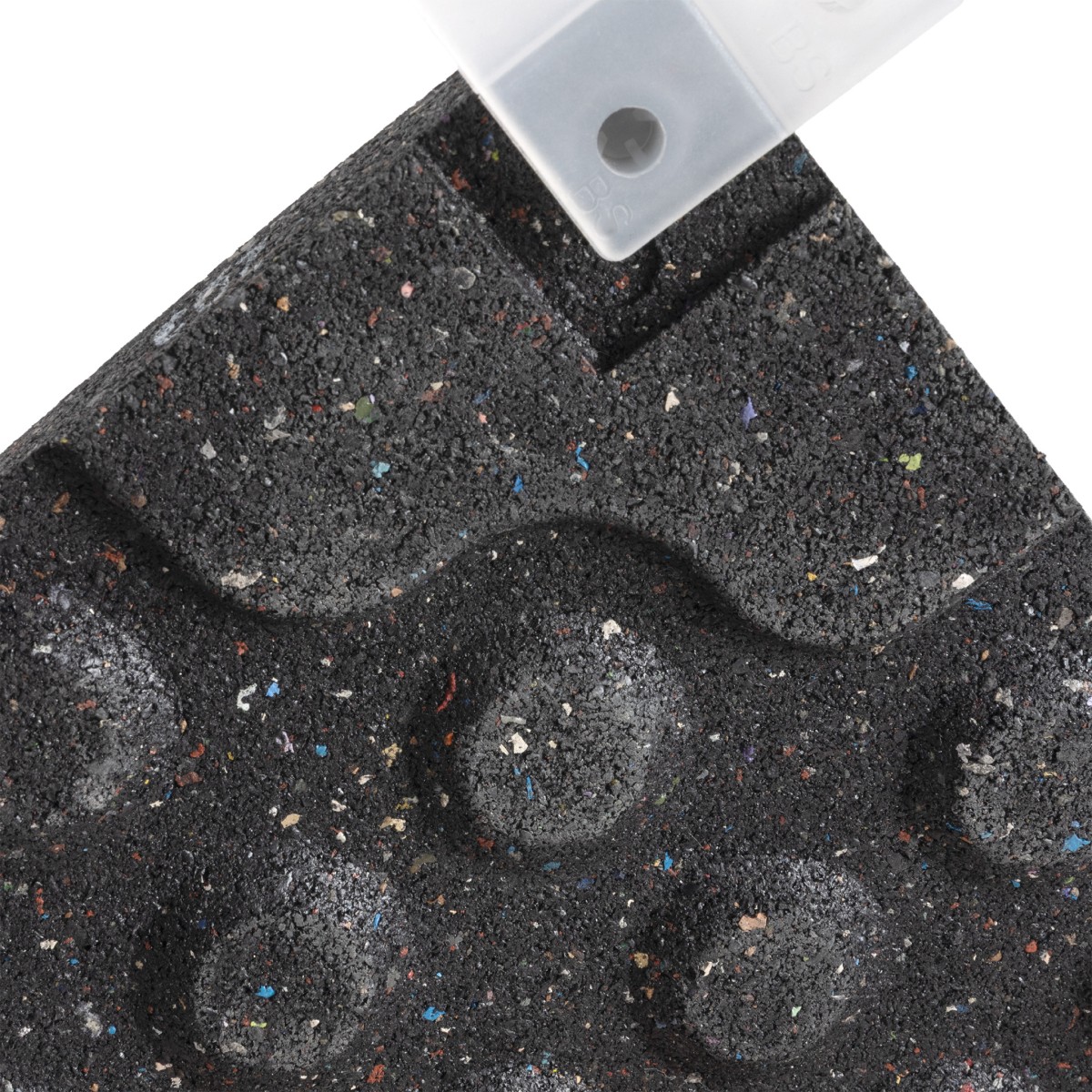 Επαγγελματικό Δάπεδο Γυμναστηρίου SBR|EPDM 50x50x2 cm 20% Amila 94494