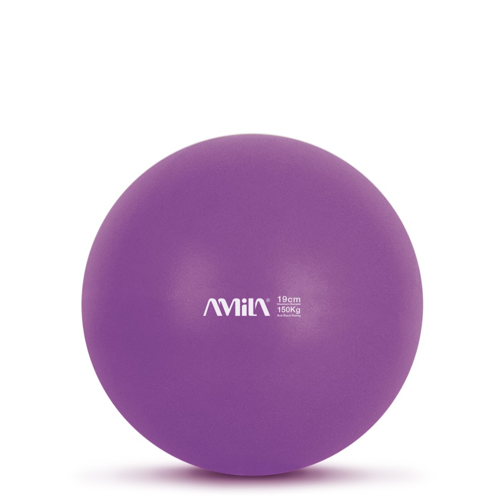 Μπάλα Γυμναστικής AMILA PilatesBall 19 cm Μωβ 95807