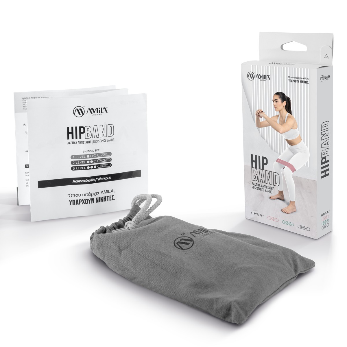 Λάστιχα Αντίστασης Hip Band Trinity Amila 96616