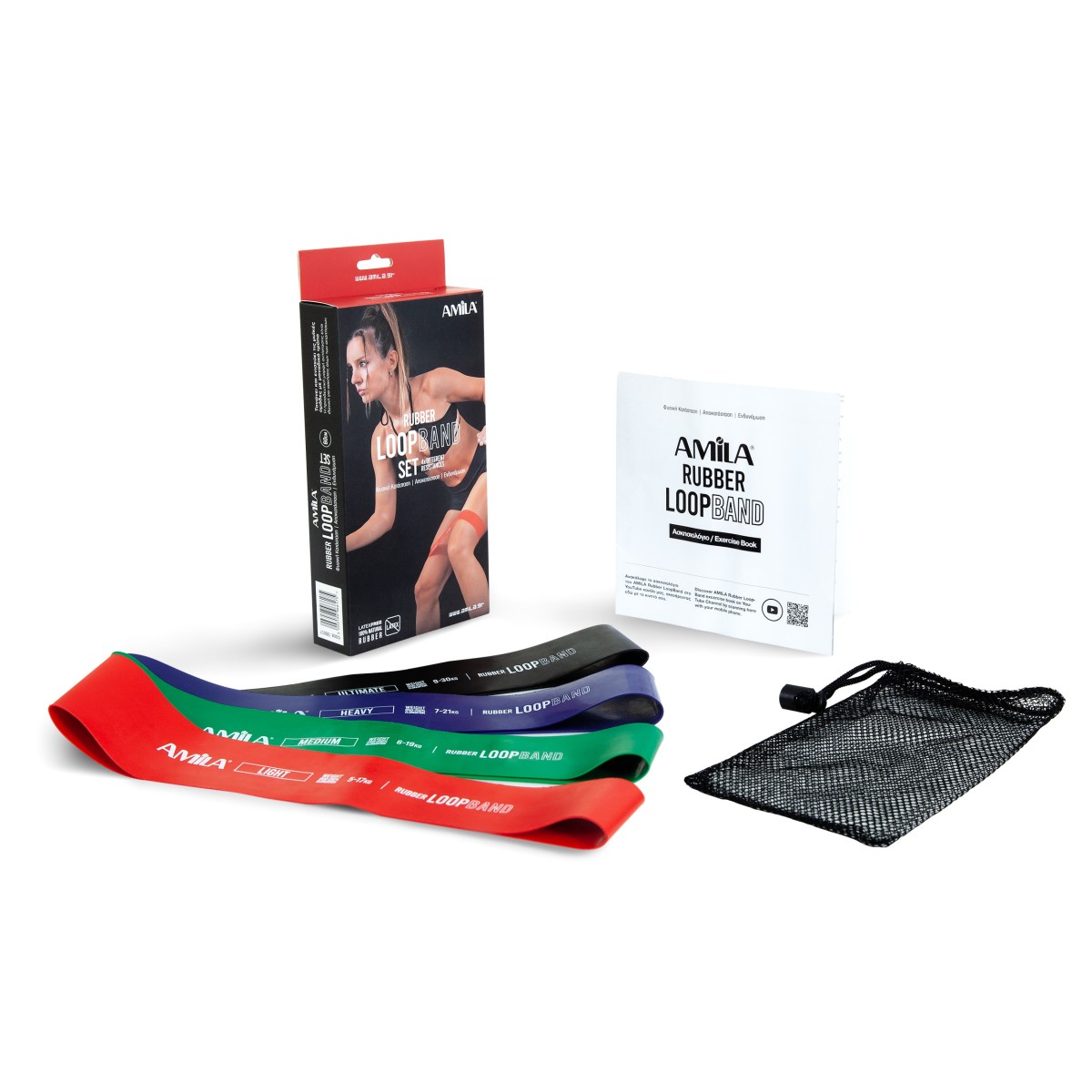 Σετ Λάστιχα Αντίστασης Rubber Loop BAND AMILA 96617