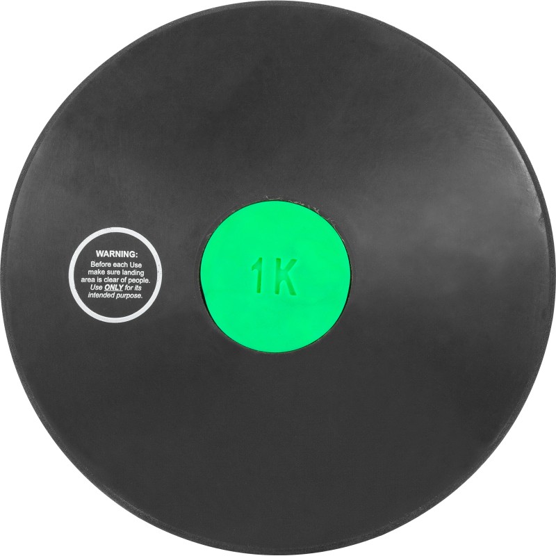 Δίσκος από Μαύρο Λάστιχο 1kg Vinex 97711