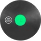 Δίσκος από Μαύρο Λάστιχο 1kg Vinex 97711