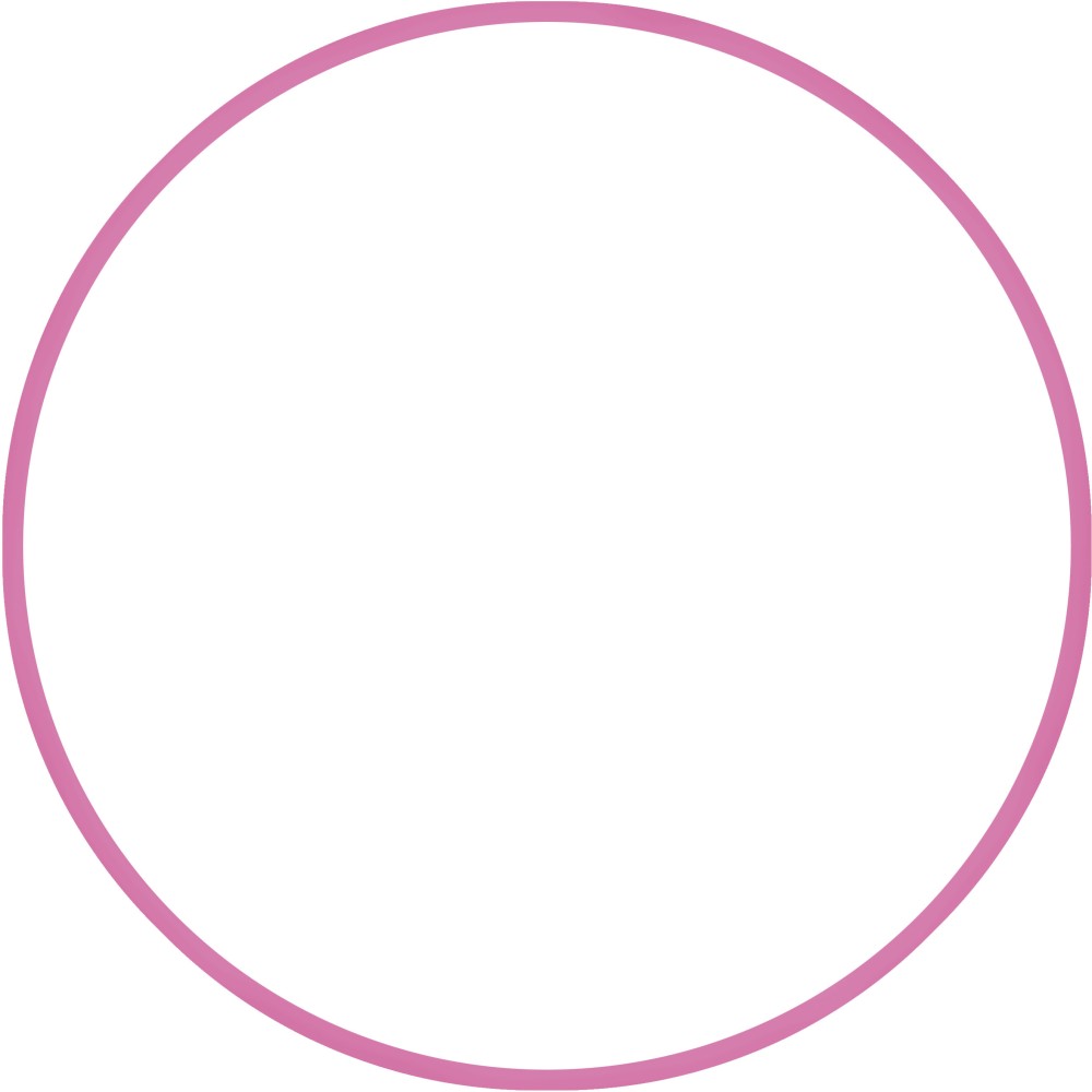 Χούλα-Χουπ HQ 70cm - Φ19mm - 280gr, Ροζ 98808 AMILA