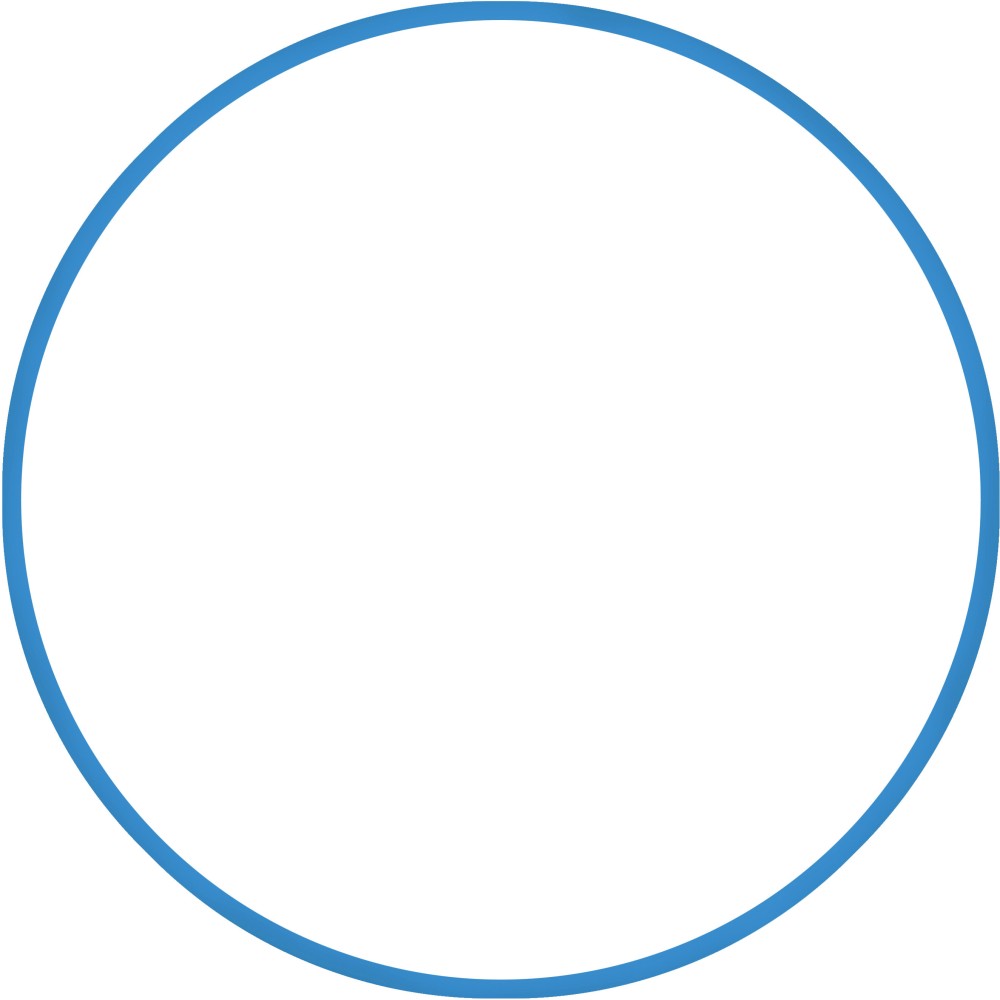 Χούλα-Χουπ HQ 70cm - Φ19mm - 280gr, Μπλε 98810 AMILA