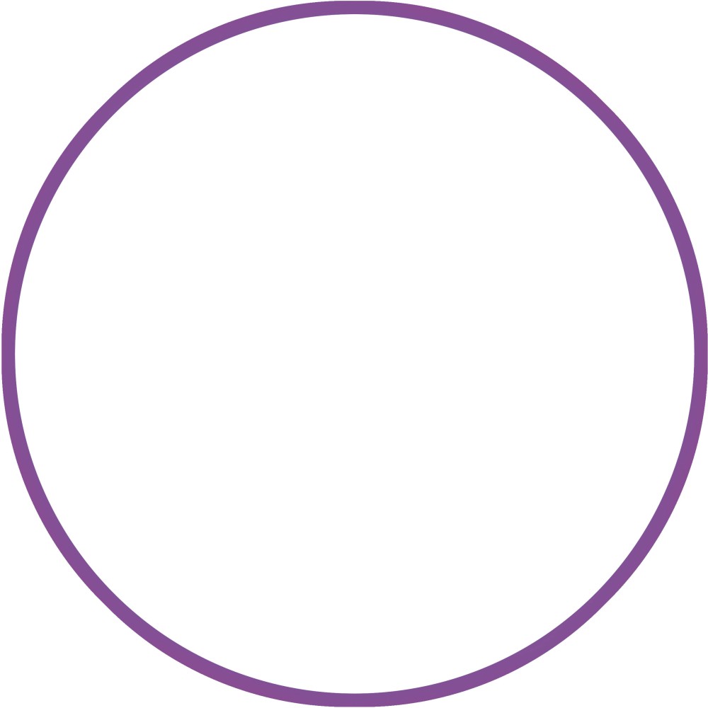Χούλα Χουπ HQ 80cm - Φ19mm - 330gr, Μωβ 98819 AMILA