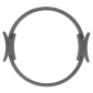 Δαχτυλίδι Pilates Ring Nora Medium Storm Grey Amila 99758