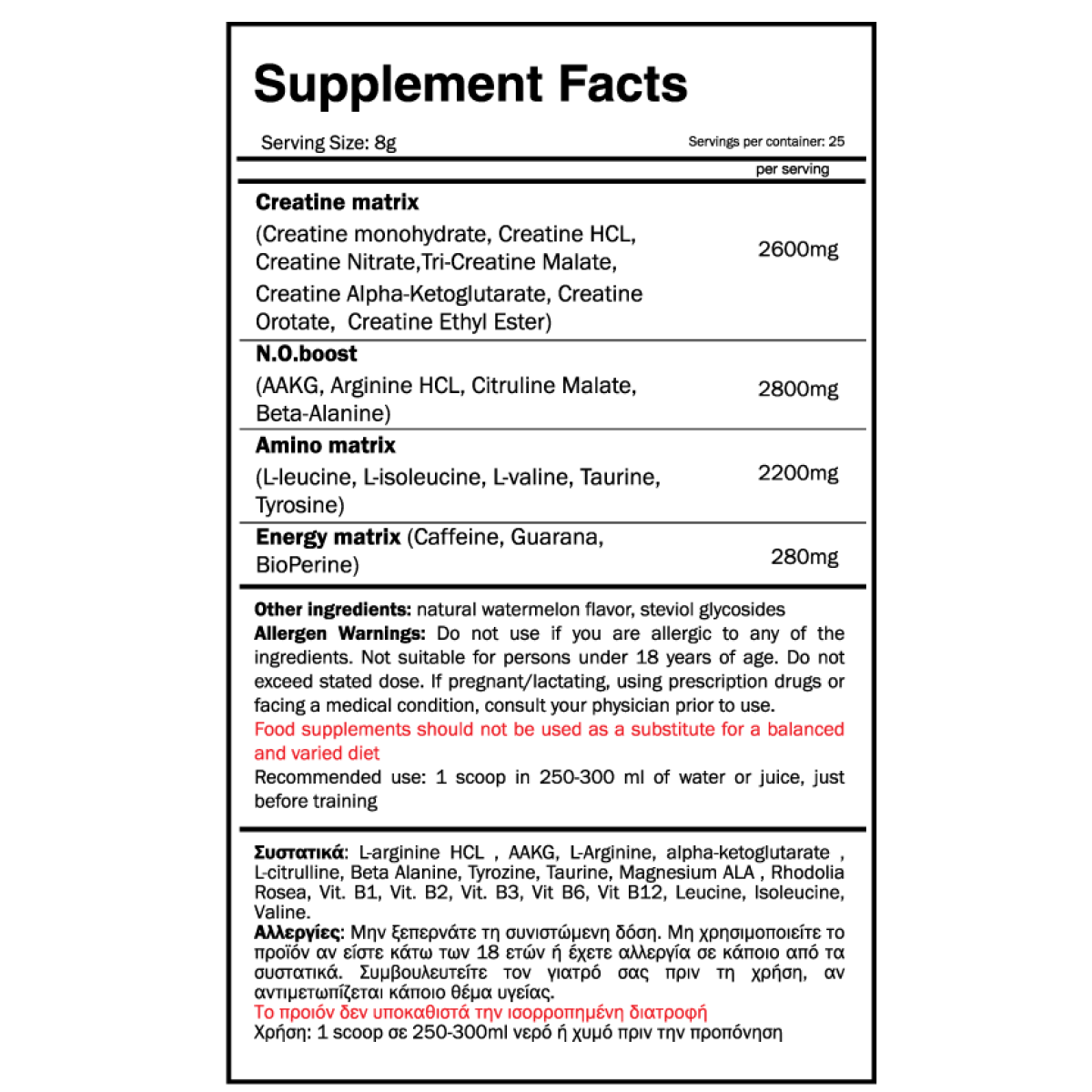 Adreno Stack (200g) PreWorkout - GoldTouch Nutrition (Lemon)