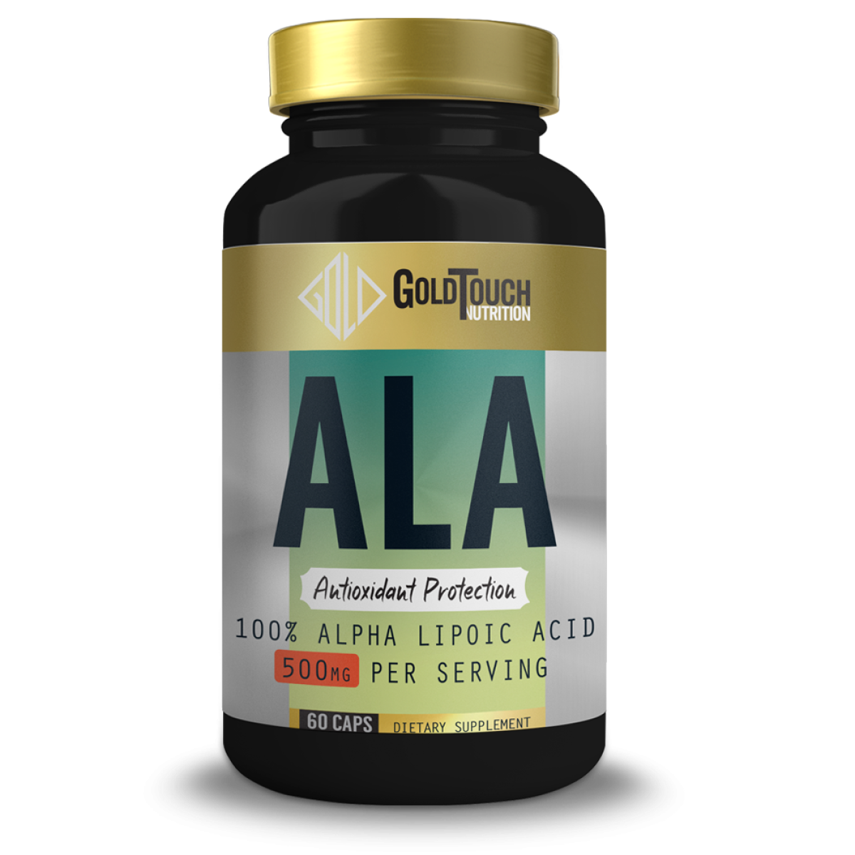 ALA (Alpha Lipoic Acid)  (60caps)- GoldTouch nutrition