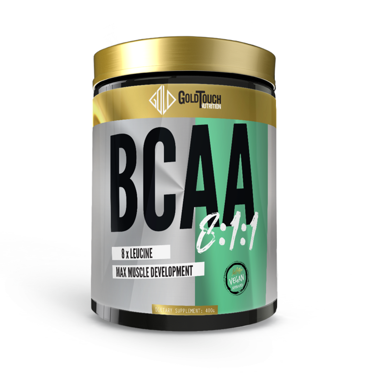 BCAA 8:1:1 (400gr) Αμινοξέα - GoldTouch Nutrition