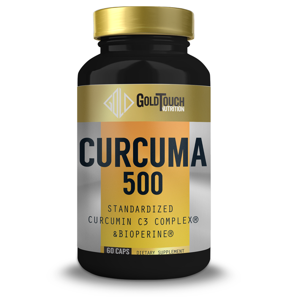 Curcuma 500 - 60caps Gold Touch Nutrition