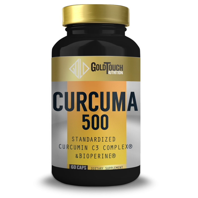 Curcuma 500 - 60caps Gold Touch Nutrition