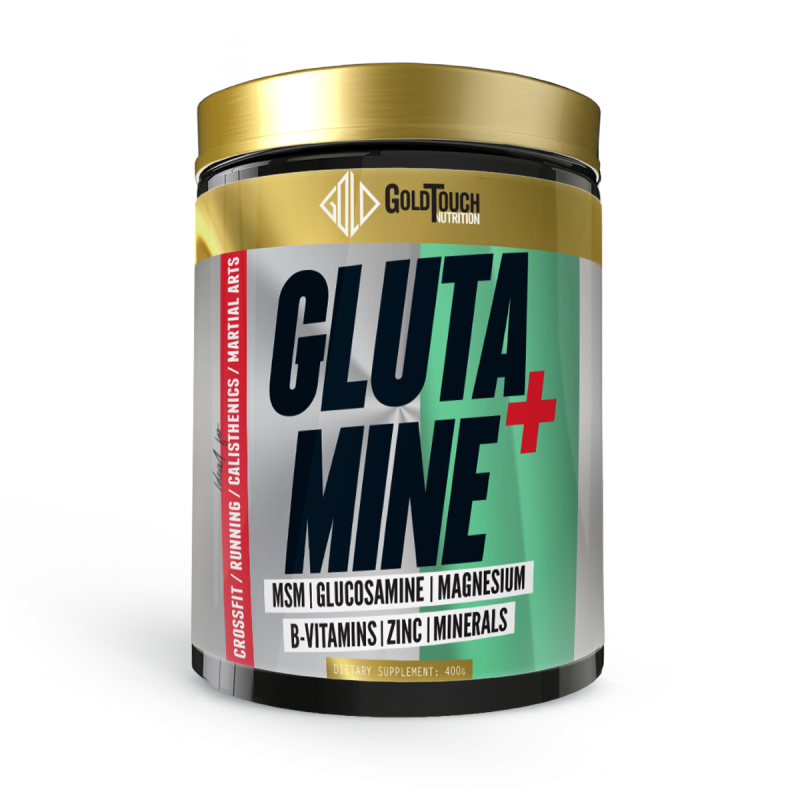 Glutamine + (400g) Γλουταμίνη - GoldTouch Nutrition