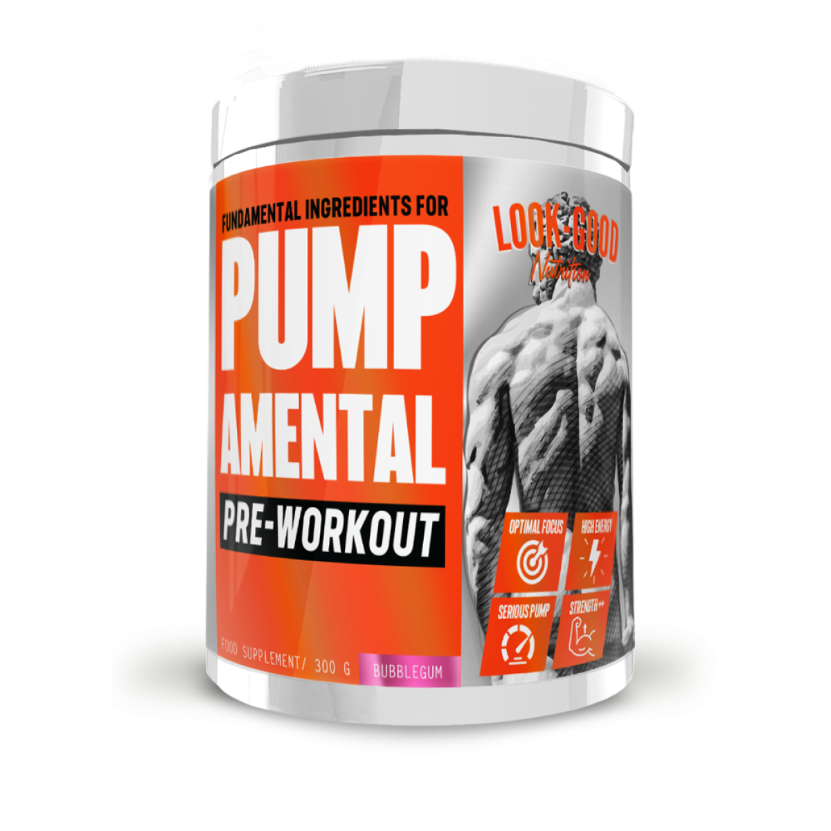Pumpamental- PRE WORKOUT (300g) - Look Good