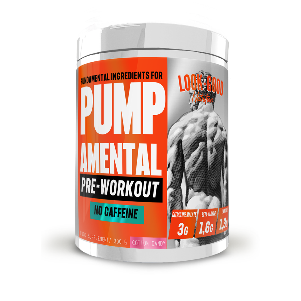 Pumpamental- PRE WORKOUT NO Caffeine(300g) - Look Good