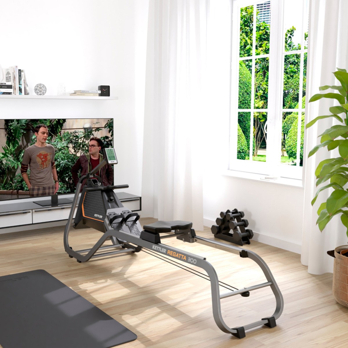 Κωπηλατική Mαγνητικής Aντίστασης (REGATTA 300) Kettler