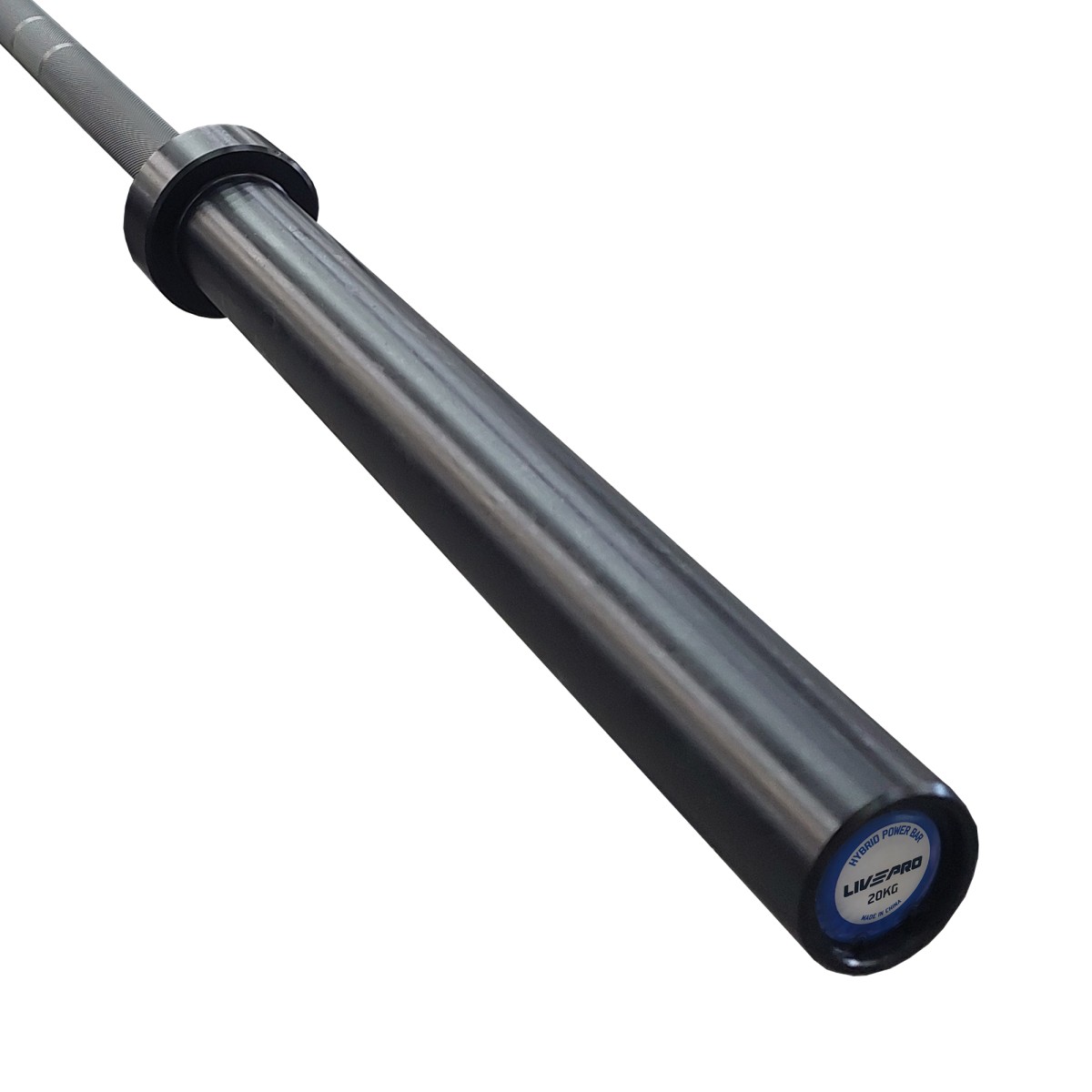 Επαγγελματική Ολυμπιακή Μπάρα Hybrid 220cm (8316-GY) LivePro