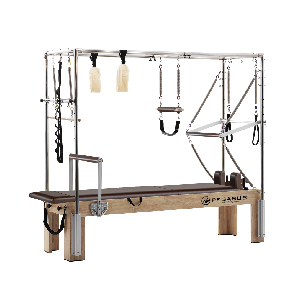 Επαγγελματικό Κρεβάτι Pilates Reformer Cadillac 3-in-1 Oak Pegasus®