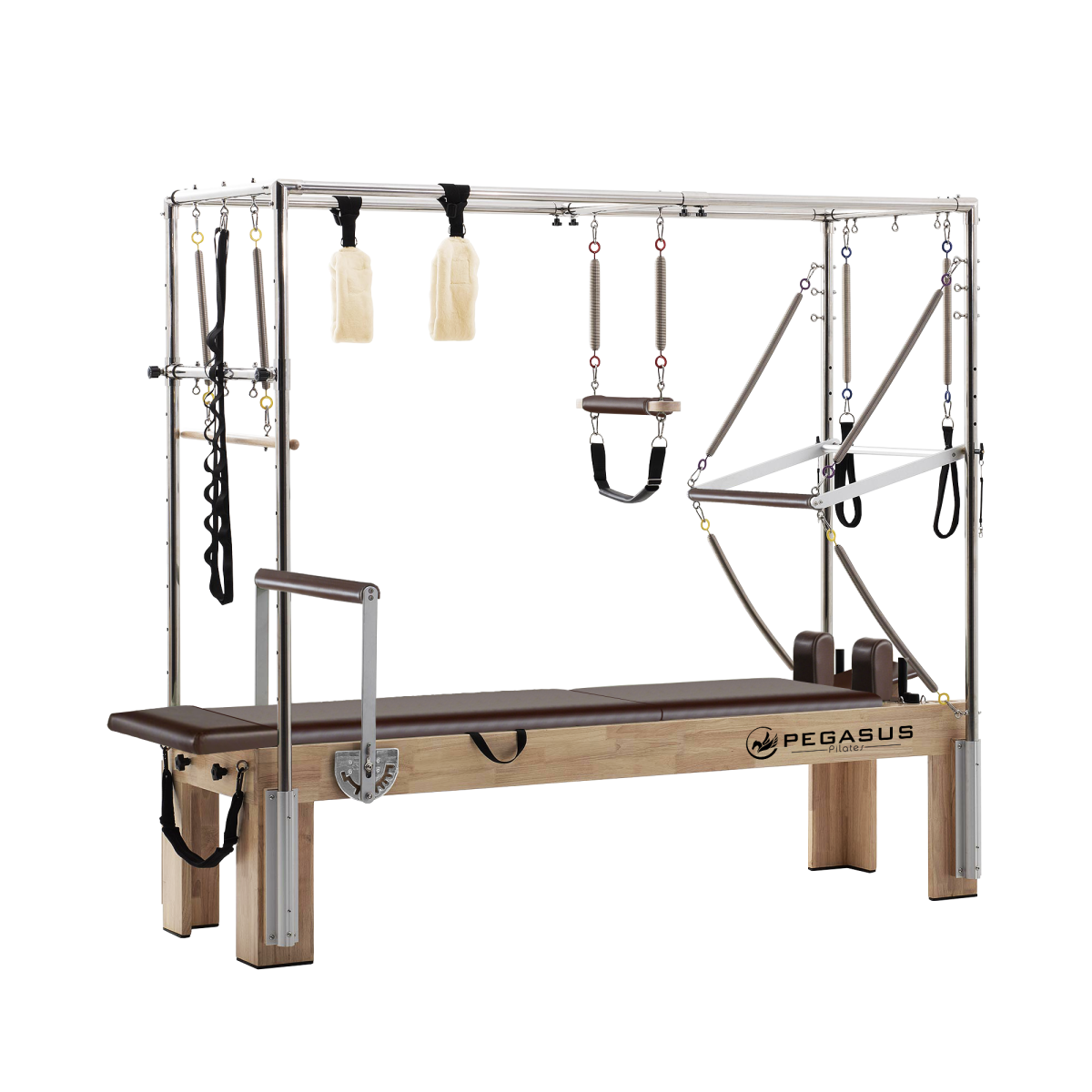 Επαγγελματικό Κρεβάτι Pilates Reformer Cadillac 3-in-1 Oak Pegasus®