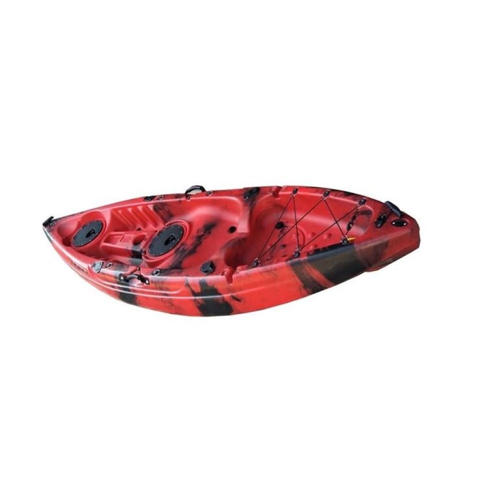 Fishing Kayak SALT SOT Ενός Ατόμου Κόκκινο GOBO 