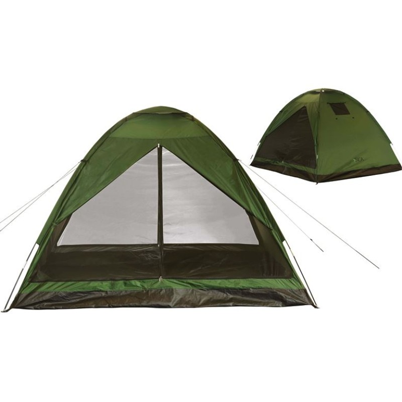 Σκηνή Camping 4-5 Ατόμων INCA Sky Trail Πράσινη 0600-006-6