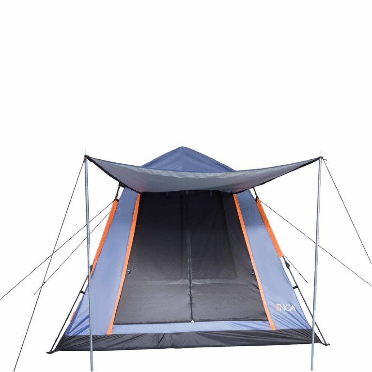 Σκηνή Camping 4 Ατόμων INCA Airnest Μπλε με ύφασμα Oxford