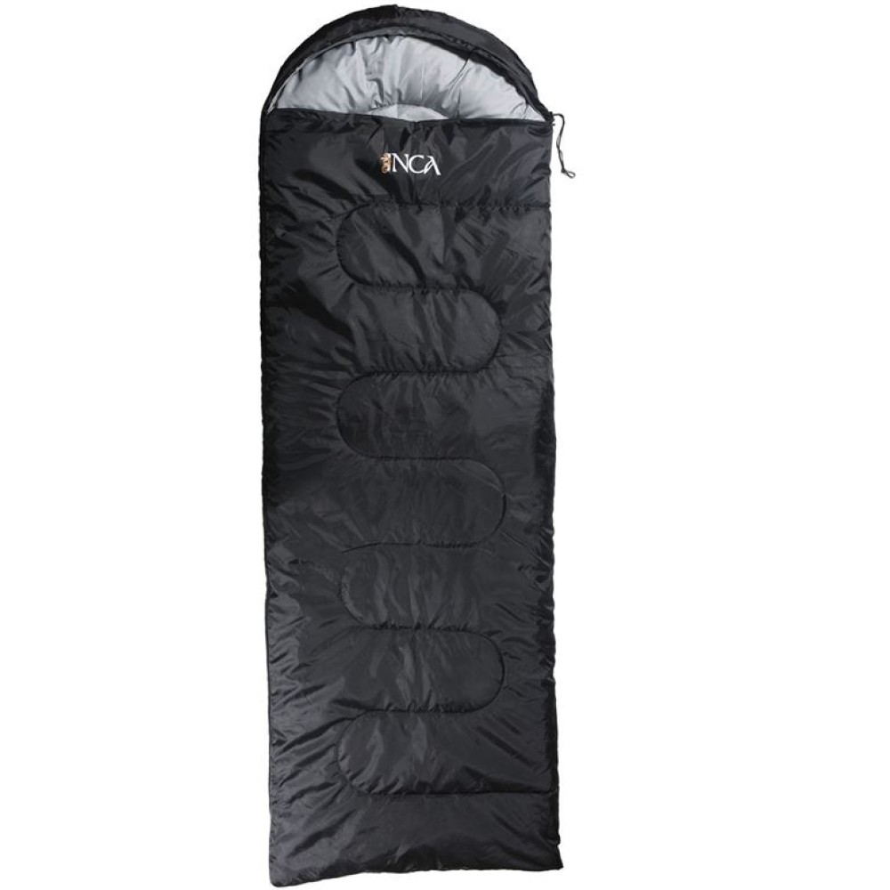 Υπνόσακος INCA Cozy με μαξιλάρι  Μαύρο 220χ75cm 0600-101-8