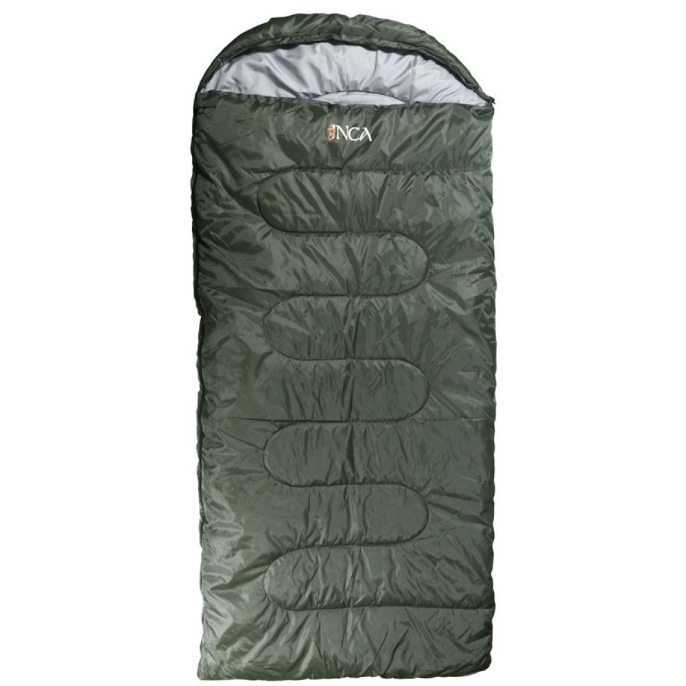 Υπνόσακος INCA Oasis με μαξιλάρι Χακί 220χ95cm 0600-102-09