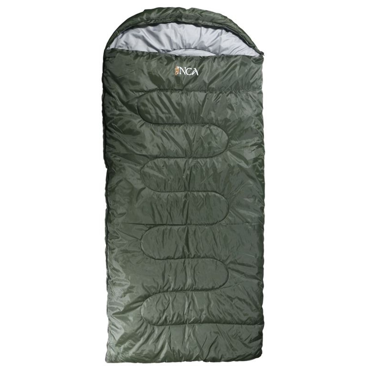 Υπνόσακος INCA Oasis με μαξιλάρι Χακί 220χ95cm 0600-102-09