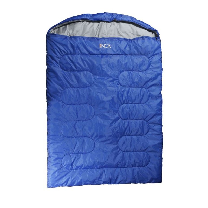 Διπλός Υπνόσακος INCA Nest με μαξιλάρι Μπλε 220χ150cm 0600-103-01