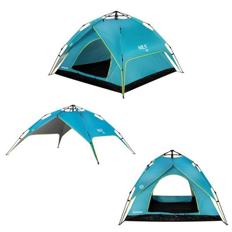 Σκηνή Camping 3 Ατόμων NC7819 Μπλε TENT SHADOW 15-04-028