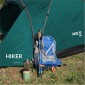 Σκηνή Κάμπινγκ NC6010 HIKER 2 Ατόμων Πράσινη NILS CAMP