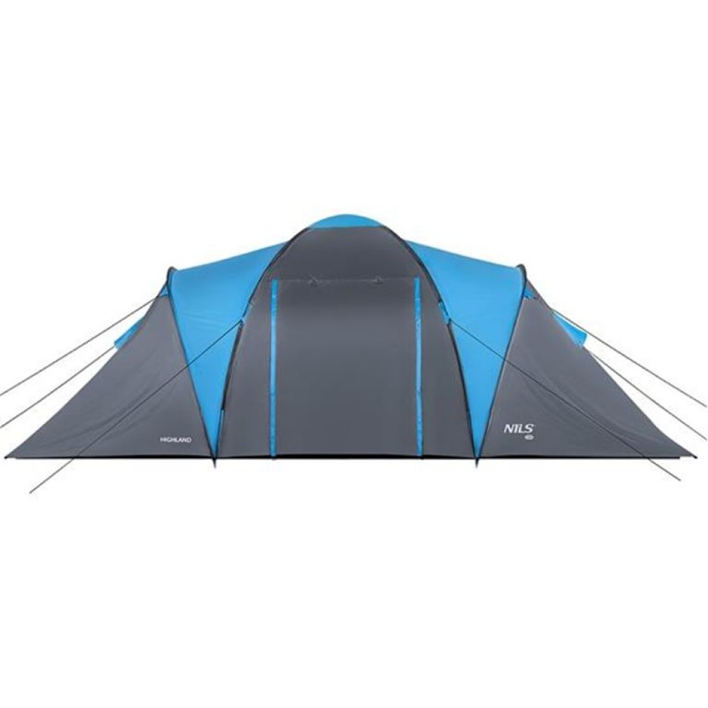 Σκηνή Camping NC6031 HIGHLAND NILS CAMP 6 Ατόμων Γκρι/Μπλε 15-04-038