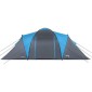Σκηνή Camping NC6031 HIGHLAND NILS CAMP 6 Ατόμων Γκρι/Μπλε 15-04-038