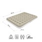 Φουσκωτό Στρώμα Ύπνου XXL Διπλό NILS CAMP NC2803  203x152x22cm Μπεζ