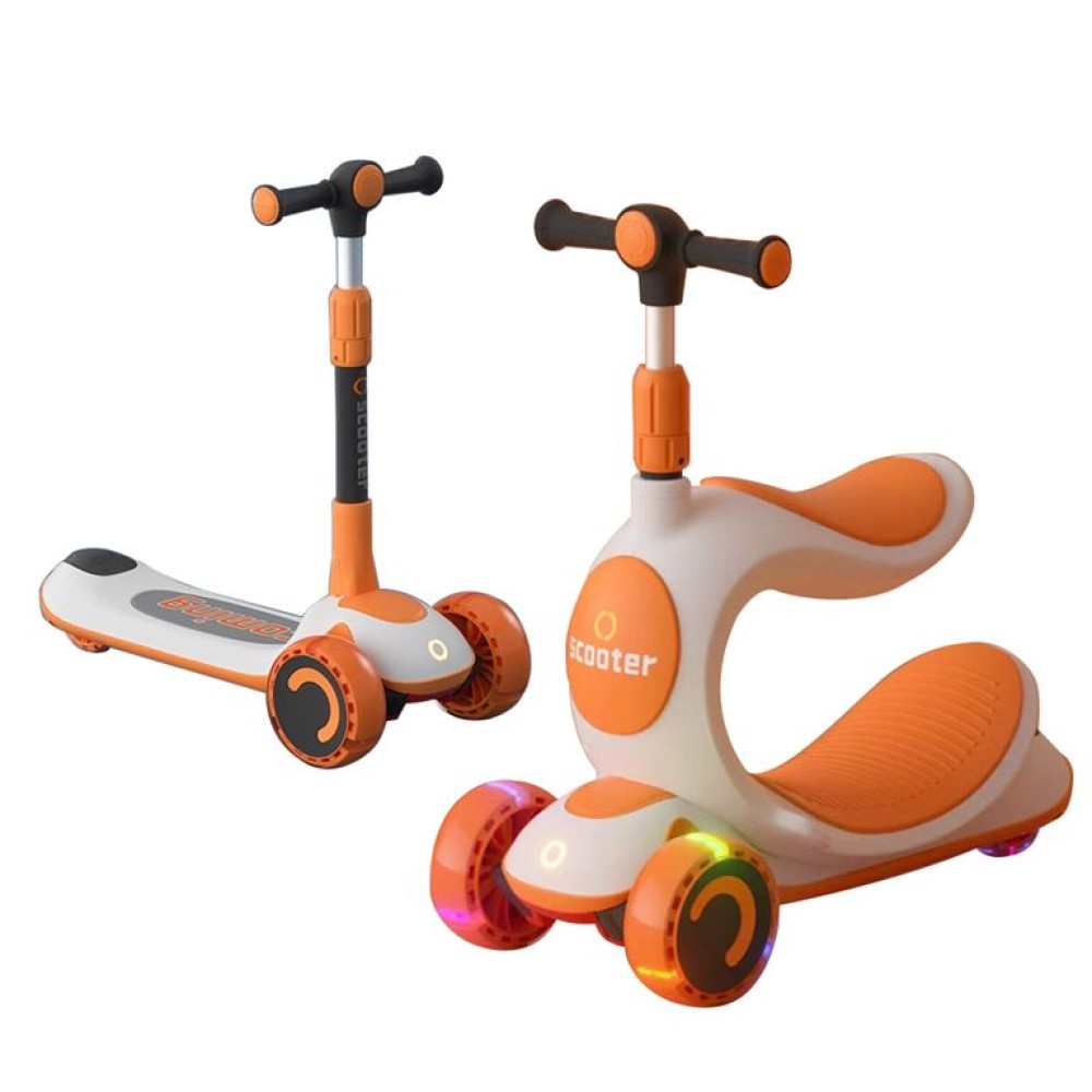 Scooter 2 σε 1 Fun S790 Πορτοκαλί GC