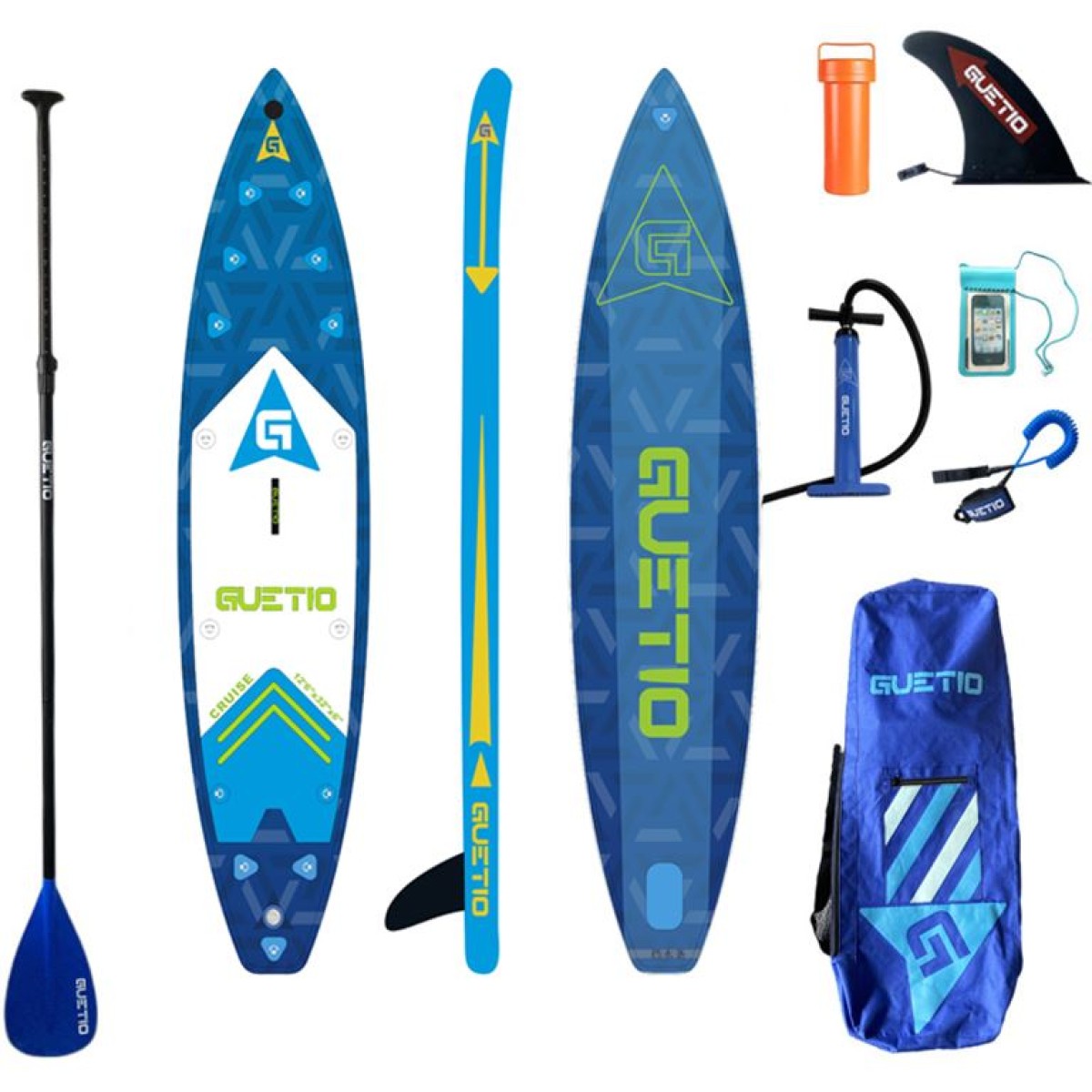 Σανίδα SUP Φουσκωτή GUETIO Cruise 12.6