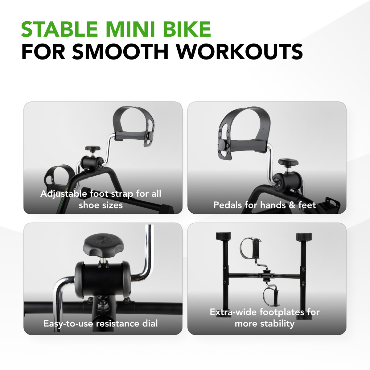 Mini Bike – Πεταλιέρα Άσκησης Χεριών & Ποδιών Tunturi
