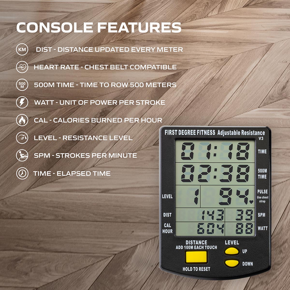 Κωπηλατική Νερού Fluid Apollo Plus