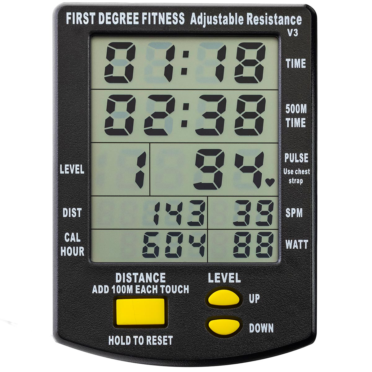 Κωπηλατική Νερού Fluid Apollo Plus Black